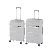 Set kofer-torbi TraveLux Voyager VII na kotačima, sivi