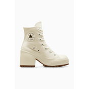 Tenisice Converse Chuck 70 De Luxe Heel za žene, boja: bijela, A05348C