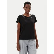 Liu Jo Sport Majica TA5268 JS005 Črna Regular Fit
