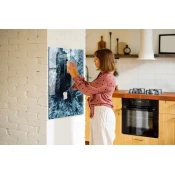 tulup.si Steklena magnetna tabla List ledu 70x100 cm
