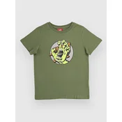 Santa Cruz Hand Dot Front Kids fantovska majica dark moss