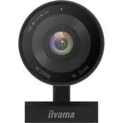 IIYAMA UC-CAM10PRO-1 Camera 4K UHD 120degree FOV 8MP STARVIS sensor 5x Zoom 2D/3D Noise cancelling Auto Framing