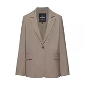 Pull&Bear Blazer temno siva