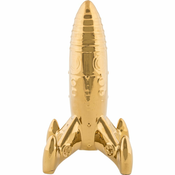 Dekoracija za dom MEMORABILIA MY SPACESHIP, 27 cm, zlata, porcelan, Seletti