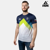 PEAK/Slovenija/moška navijaška majica za trening/modra