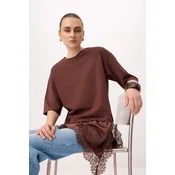 Trendyol Milla Ženska majica TWOSS26TS00296, Braon