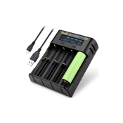 Punjac baterija sa LCD displejem za 1-4x Li-Ion/Ni-MH