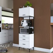 Hanah Home Višenamenska komoda JE135-3101, 60 x40 x198.6 cm, Bela