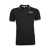 LONSDALE Majica Lynton rdeča/črna/bela