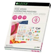 Komplet 100 ovitkov za laminiranje Leitz, A4, 125 mic