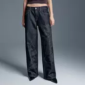 Wide leg farmerke