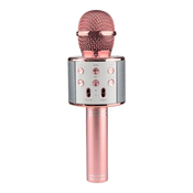 Northix KTV - Brezžični karaoke mikrofon - Rosé