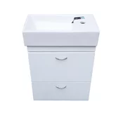 Lapino Lavabo sa ormaricem 45cm, konzolni 4057 Beli