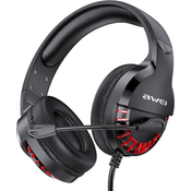 AWEI Gaming Headphones ES-770i with microphone black