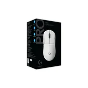 Logitech G PRO X SUPERLIGHT 2 LIGHTSPEED bežicni bijeli gaming miš 910-006639