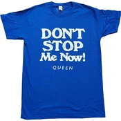 Queen Dont Stop Me Now Blue L Majica