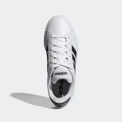 Adidas Patike za devojčice Grand Court 3.0 J JP9365, Crno-bele