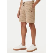 Guess Športne kratke hlače Z4YD03 K7122 Bež Regular Fit