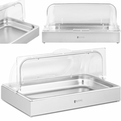 Royal Catering Samopostrežna vitrina za zajtrk z rolo pokrovom GN 1/1 8,5 l