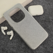 Maska Crystal Dust za Xiaomi Redmi Note 15 Pro 5G srebrna
