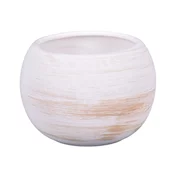 Prevleka za cvetlični lonec MANES WHITE keramika mat d16x16cm