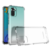 Wozinsky Anti Shock maska s vojnom zaštitom za Xiaomi Redmi Note 10 / Redmi Note 10S: prozirna