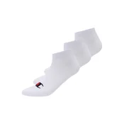 Champion Nogavice 3Pk Sneaker Socks ženske Dodatki Nogavice U20100WW001 Bela