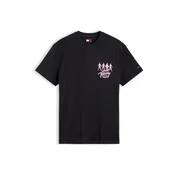 Tommy Jeans Majica roza / črna