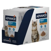 Advance Cat Adult koščki v omaki, vrečka - piščanec - 85 g 85 g