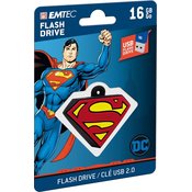 USB 2.0 Flash drive 16GB EMTEC Collector DC Superman