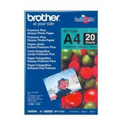 Brother Glossy Photo Paper, BP71GA4, foto papir, sijajni, bel, A4, 260 g/m2, 20 kos, inkjet