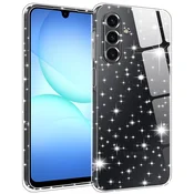 Prozoren TPU gel ovitek Techsuit SparkleSkin za Samsung Galaxy A17 5G/A17 4G