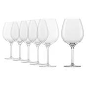 6-pcs Burgundy-wine glasses, crystal glass, 630 ml, Banquet - Schott