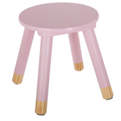 Roza otroški tabure STOOL PINK