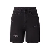 VILA Kavbojke VIJAF črn denim