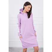 Dress off White purple