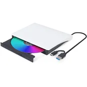 GEMBIRD DVD-USB-031-BW External USB DVD drive šaren