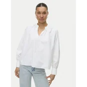 Vero Moda Bluza Fanni 10336937 Bela Loose Fit