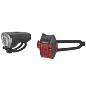 Cytec LED USB 150, set kolesarskih svetil, črna 1930955
