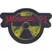 Megadeth Hazard Logo Našitek za šivanje