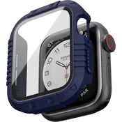 shumee ETUI ZA APPLE WATCH 4/5/6/SE 44mm OJAČANO OHIŠJE NAVY BLUE