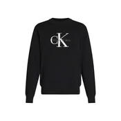 Calvin Klein Jeans Majica siva / črna / bela