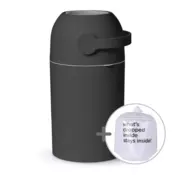 Magic Magic patentirana kanta za pelene Graphite 40 L s blokadom mirisa i dječjom bravom