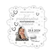 Personal Personalizirana vabila 6 kos - Predporočno praznovanje