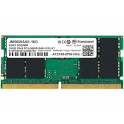 Transcend Pomnilnik 16GB JM DDR5 5600 SO-DIMM 1Rx8 2Gx8 CL46 1.1V