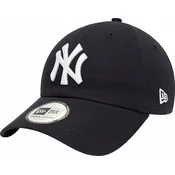 Bombažna bejzbolska kapa New Era mornarsko modra barva, NEW YORK YANKEES