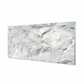 tulup.si Slika na akrilnem steklu Stone abstrakcija beton 125x50 cm 4 obešalnika