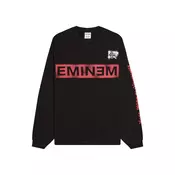 Bershka Majica  svetlo modra / rdeča / črna / bela
