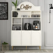 Hanah Home Kuhinjski ormar Lyon 120, Krem-zlatni