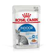 Royal Canin Indoor Sterilised Jelly - mokra hrana v želeju za odrasle mačke v zaprtih prostorih 12x85 g
